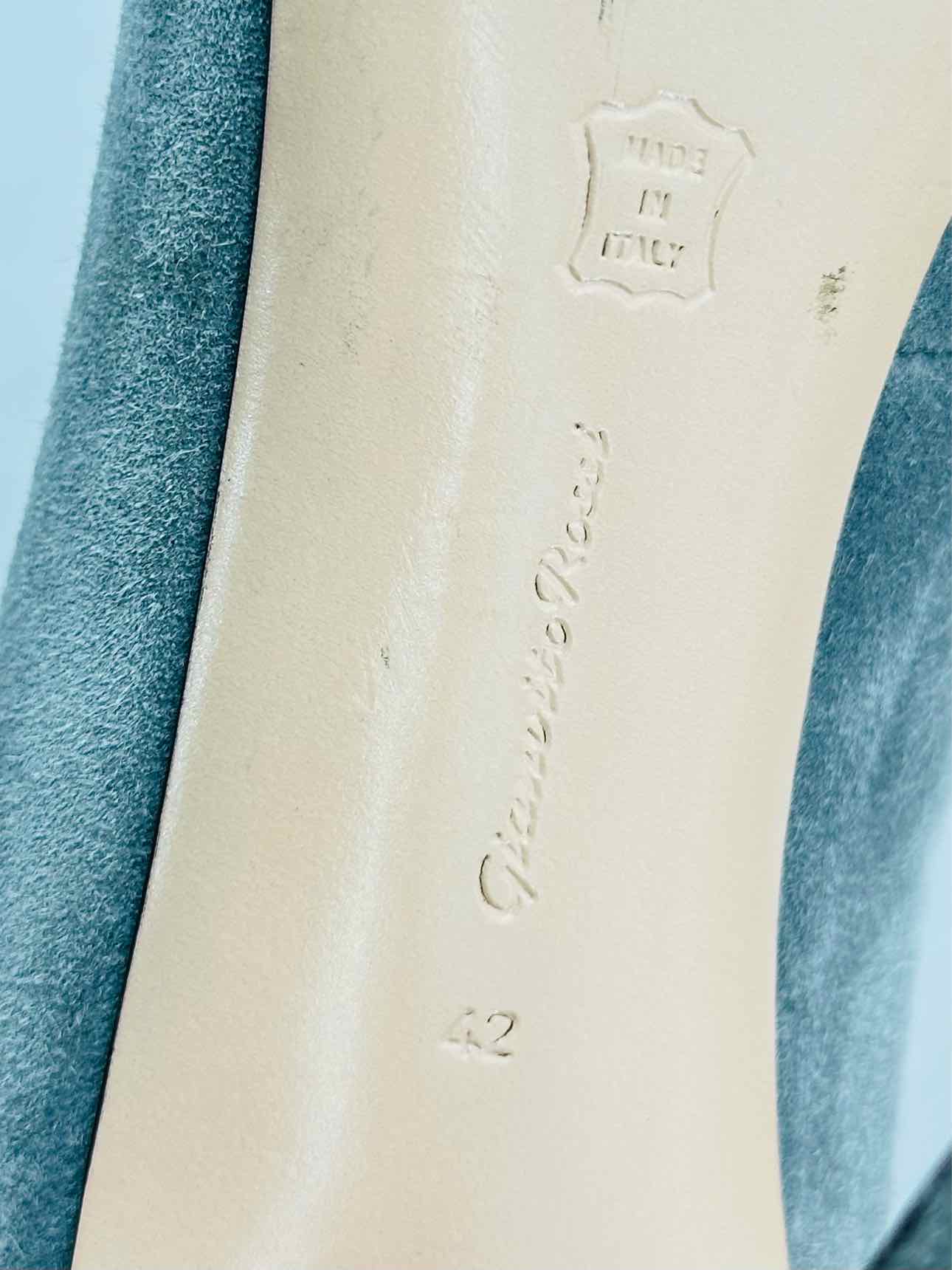 GIANVITO ROSSI Vamp Grey Size EU 42 Booties