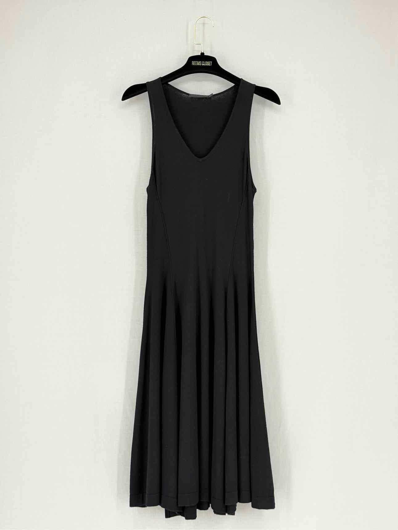 DONNA KARAN Black Size Small Midi Dress