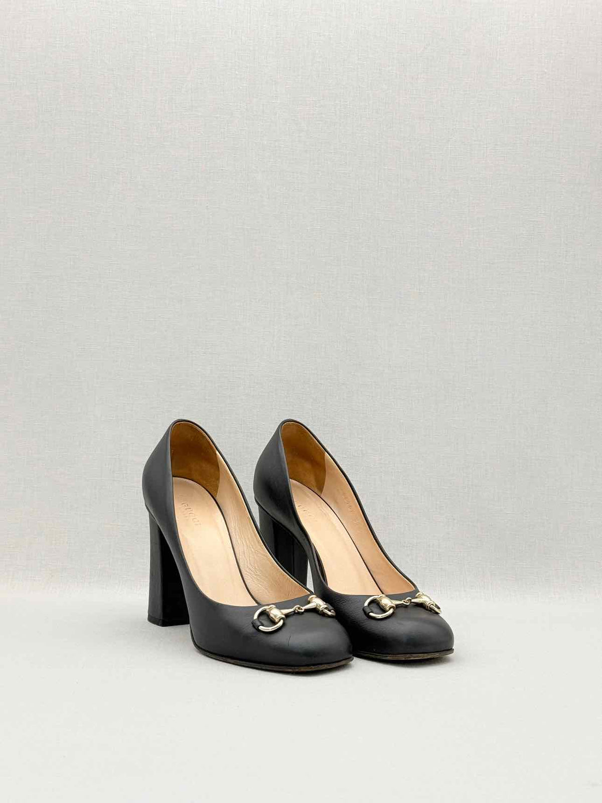 GUCCI Horsebit Black Size EU 37.5 Pumps