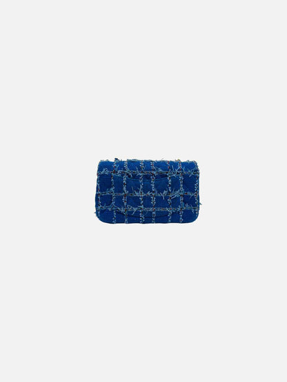 CHANEL Cruise 2023 Blue Shoulder Bag