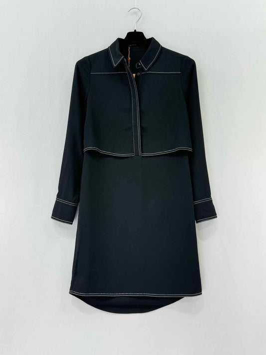 KAREN MILLEN Black Size US 6 Short Dress