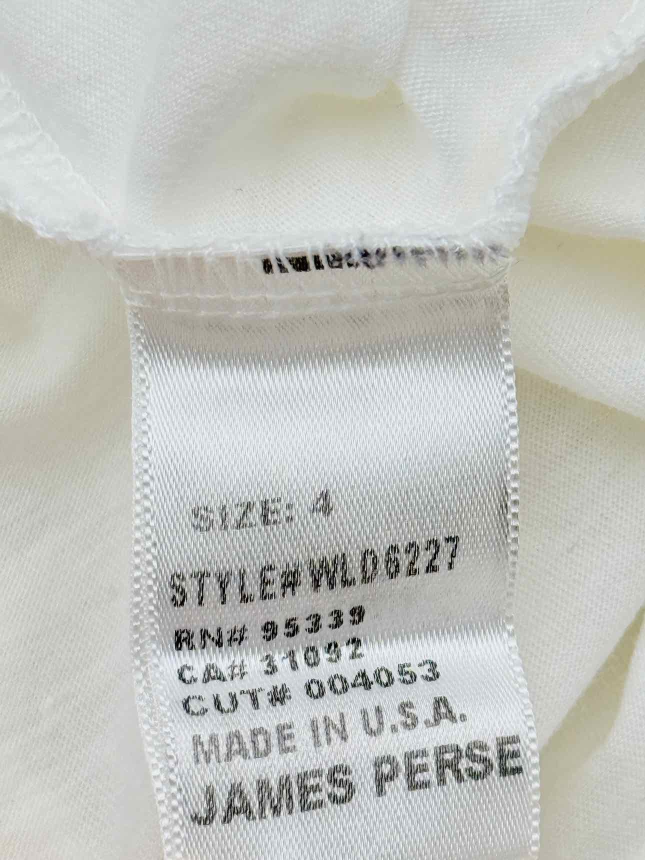 STANDARD JAMES PERSE Size US 4 Knee Length Dress