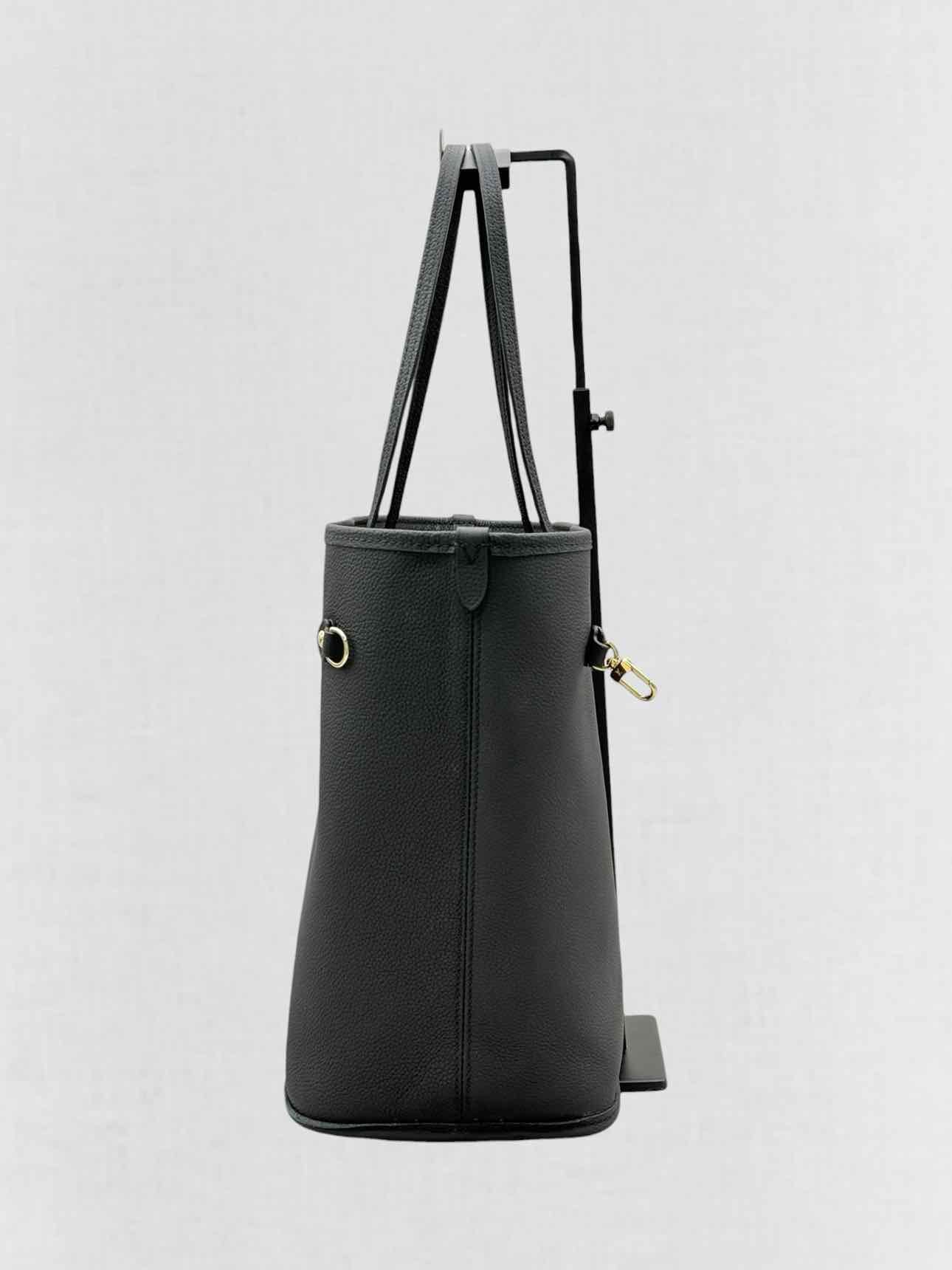 LOUIS VUITTON Brown & Black Monogram Tote Bag