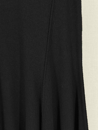 DONNA KARAN Black Size Small Midi Dress