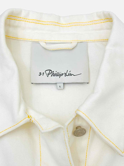 PHILLIP LIM White Size Large Jacket