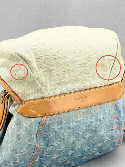 LOUIS VUITTON Blue Multicolor Monogram Shoulder Bag