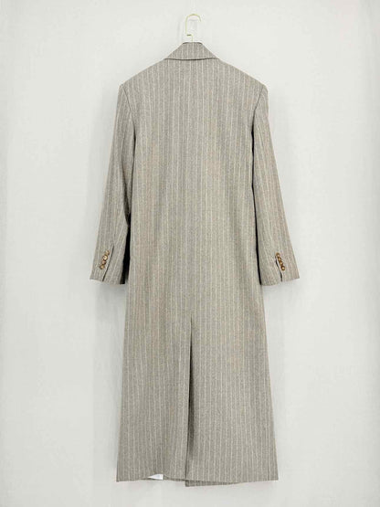 LOULOU STUDIO Beige Striped Size Small Outfit Set
