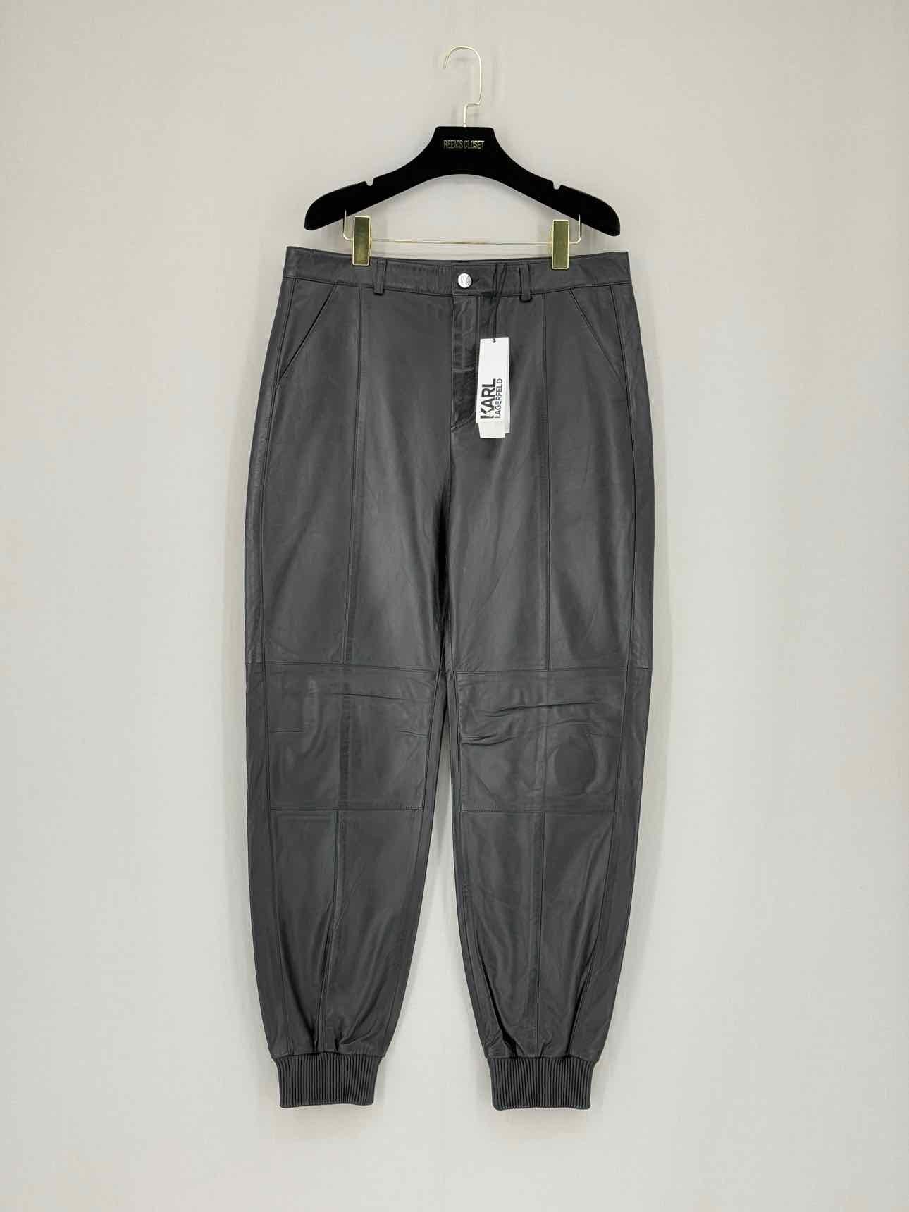 KARL LAGERFELD Black Size US 8 Pants