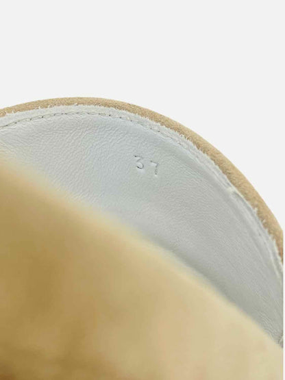 HERMES Game Slip-On Beige Size EU 37 Sneakers