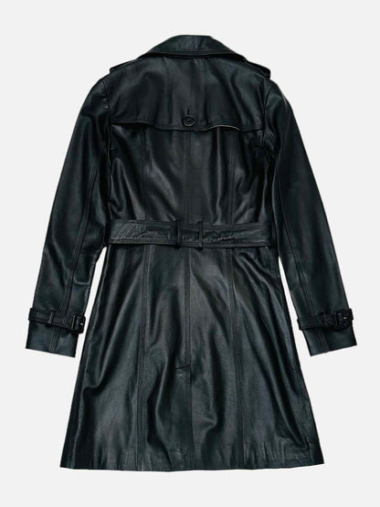 BURBERRY LONDON Double Breasted Black Size Medium Coat