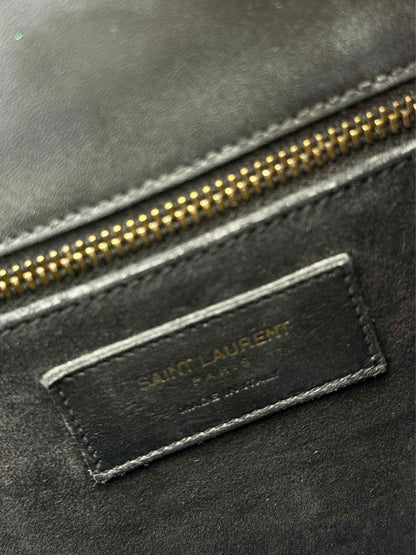 SAINT LAURENT Monogram Universite Black Crossbody