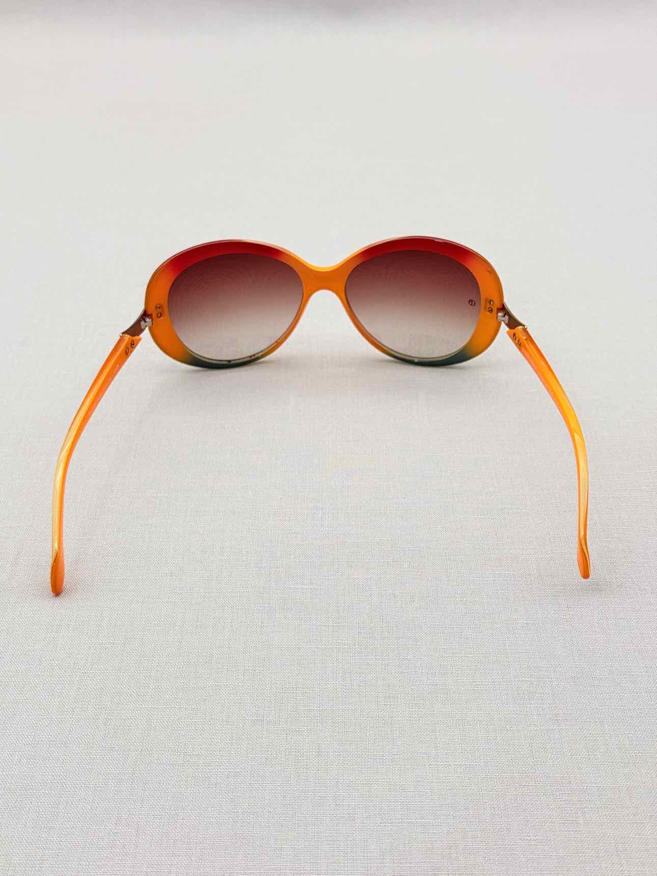 GIORGIO ARMANI Orange & Green Sunglasses
