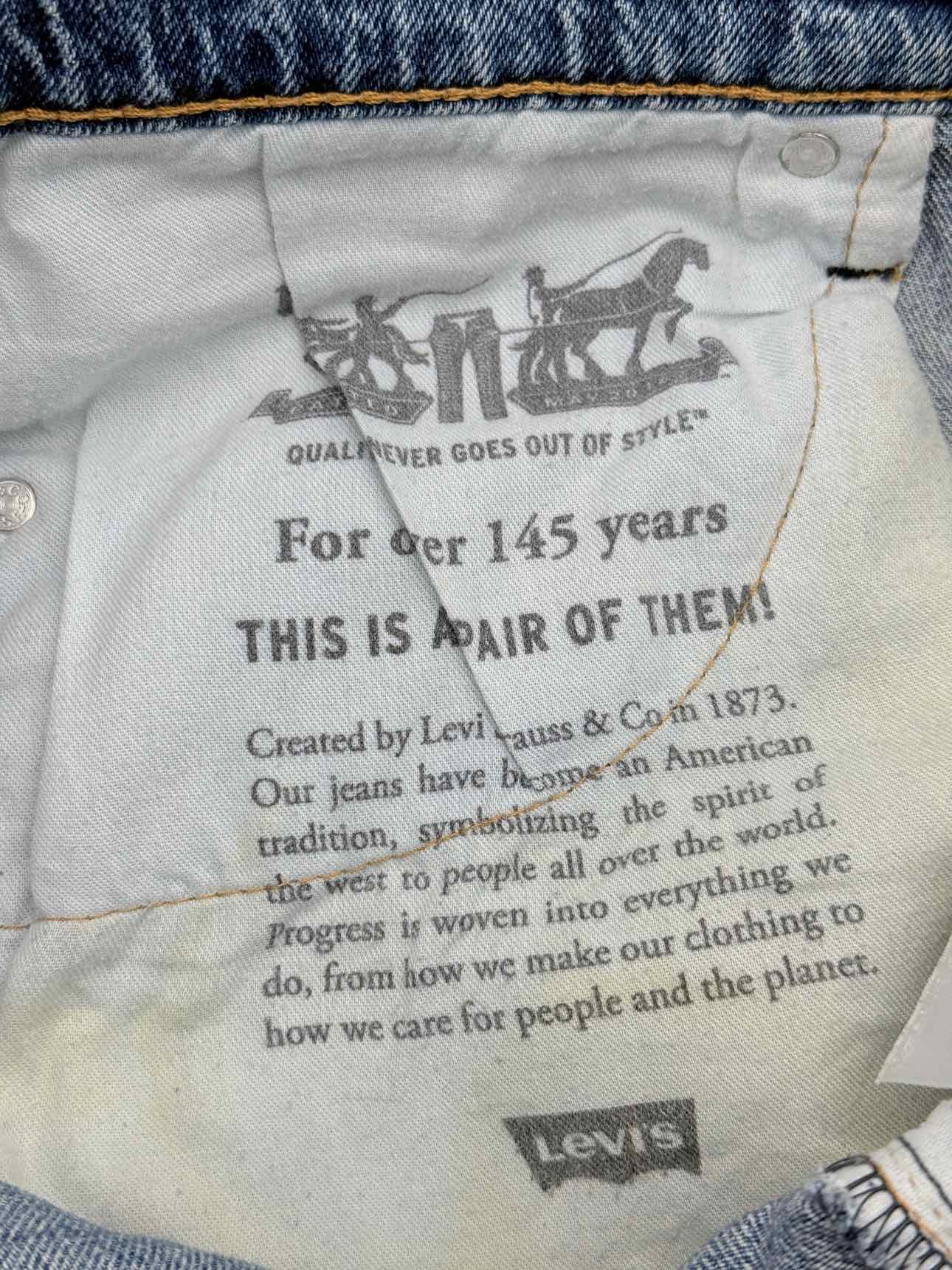 LEVIS 502 Hi-Ball Blue Size 29 Jeans
