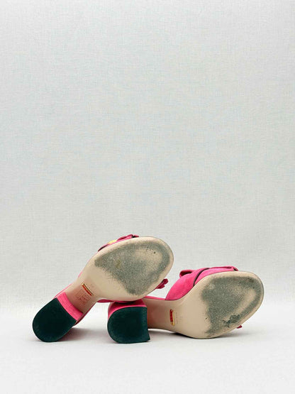 GUCCI GG Marmont Pink Size EU 35 Mules