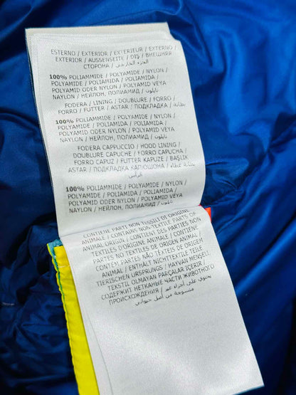 MONCLER Richard Quinn Rainbow Logo Size Small Jacket