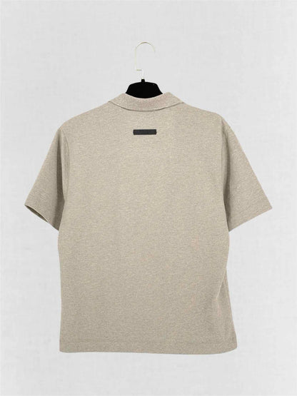 FEAR OF GOD ESSENTIALS Grey Size Medium Polo Shirt
