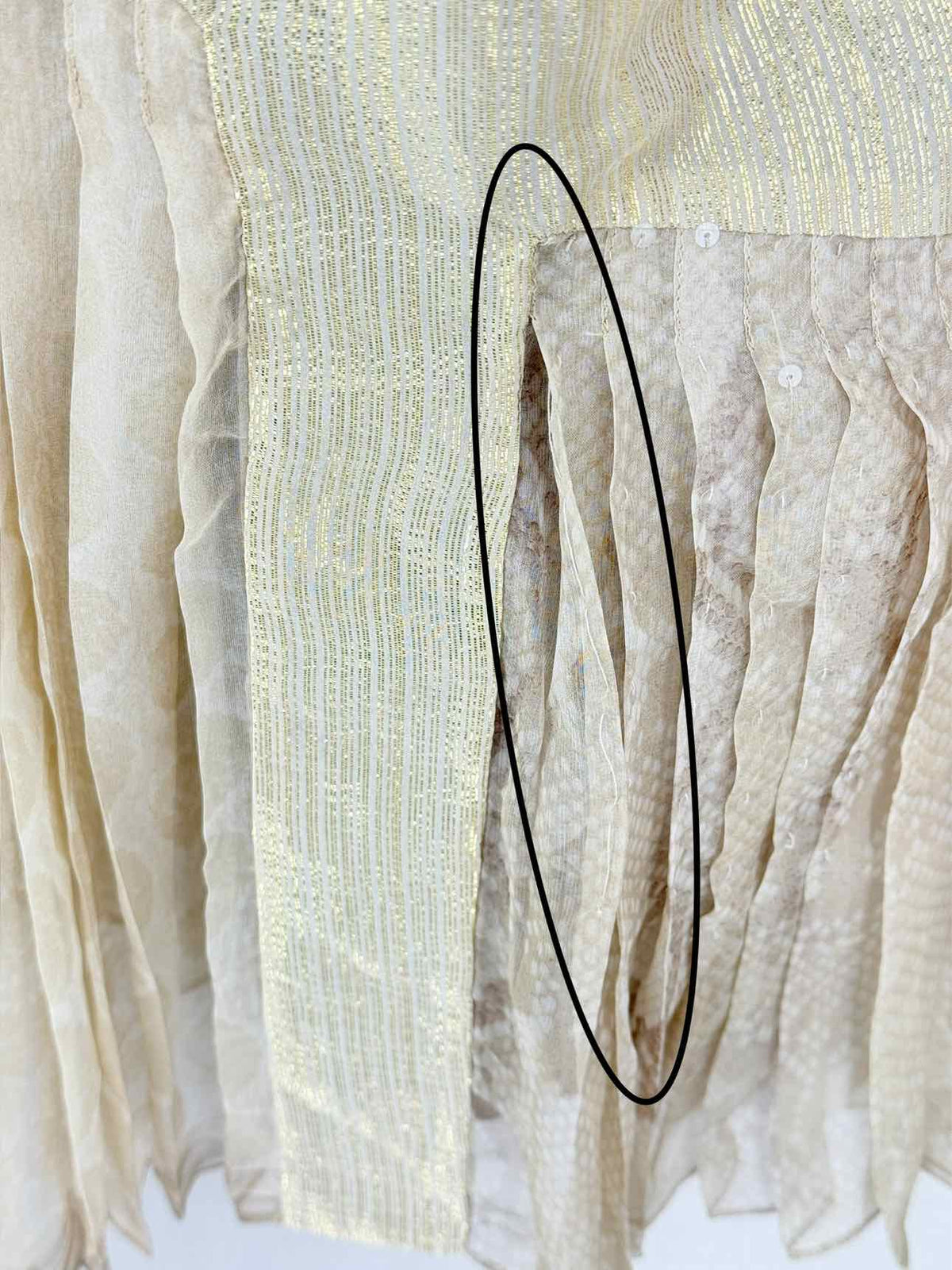 ROBERTO CAVALLI Off-white Size US 2 Short Dress