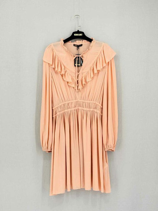 MAJE Riava Peach Size US 8 Short Dress