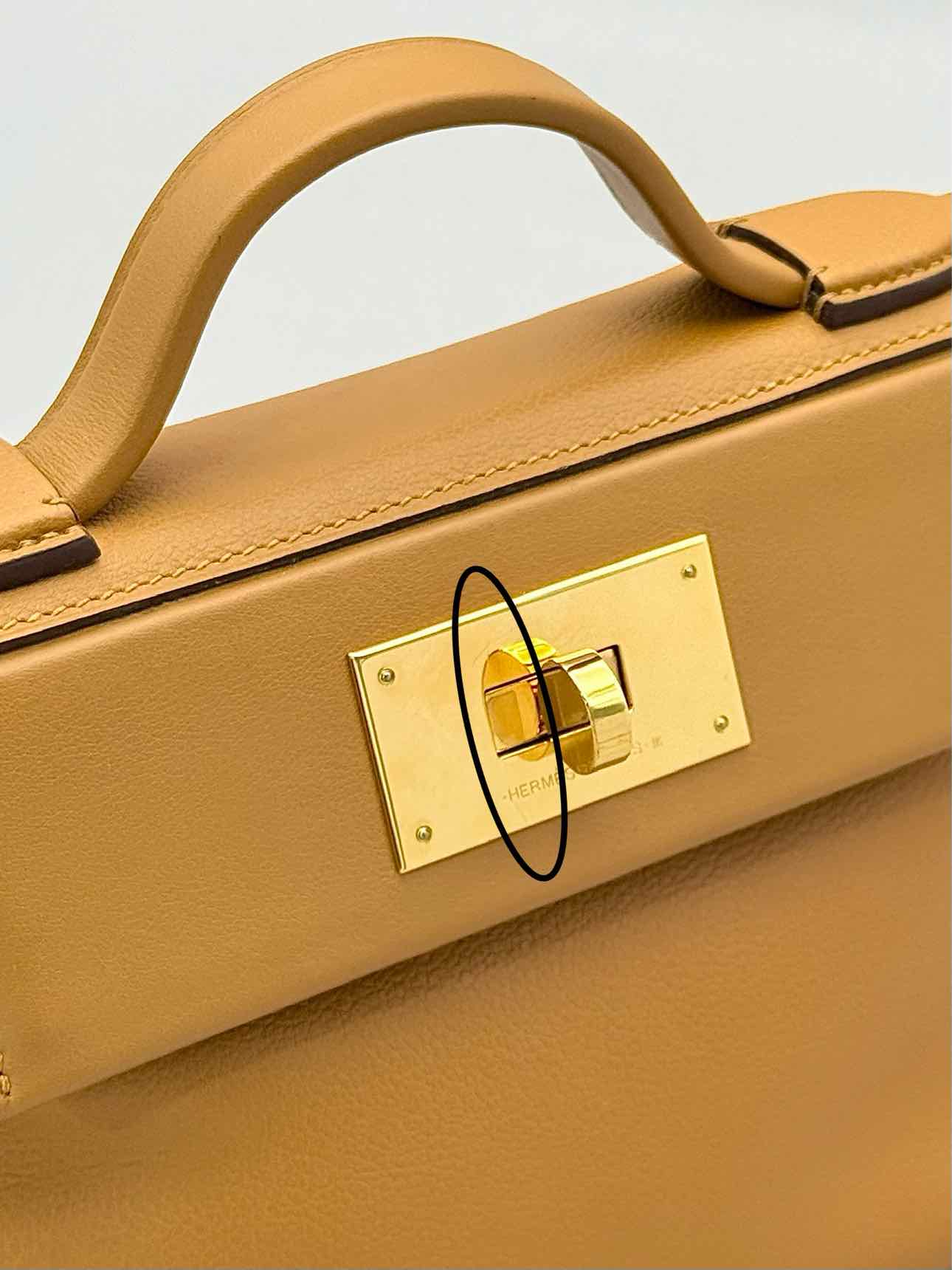 HERMES 24/24 Gold Top Handle