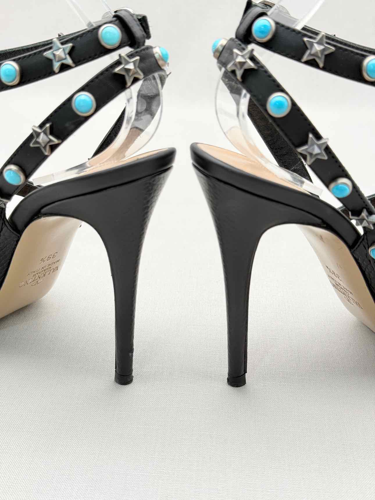 VALENTINO Rockstud Black Size EU 39.5 Pumps