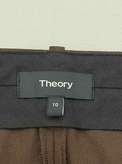 THEORY Brown Size US 10 Pants