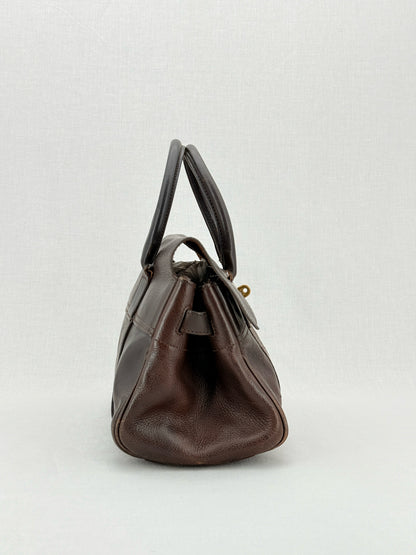 MULBERRY Bayswater Brown Satchel