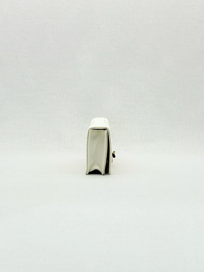 DIOR D-Bee White Clutch