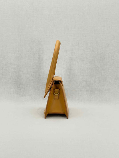 JACQUEMUS Le Chiquito Camel Top Handle