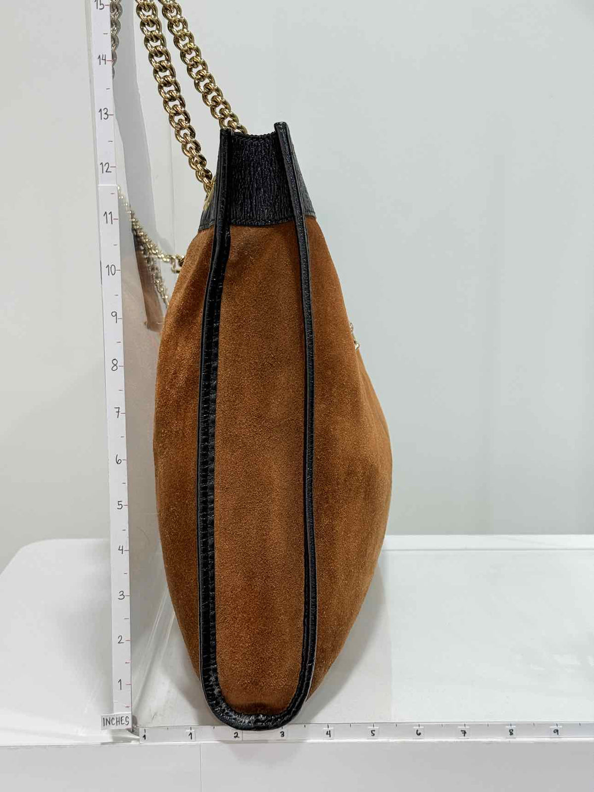 GUCCI Rajah Brown Shoulder Bag