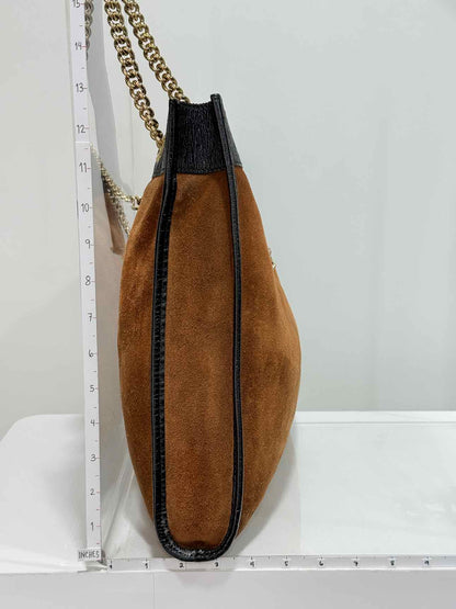 GUCCI Rajah Brown Shoulder Bag