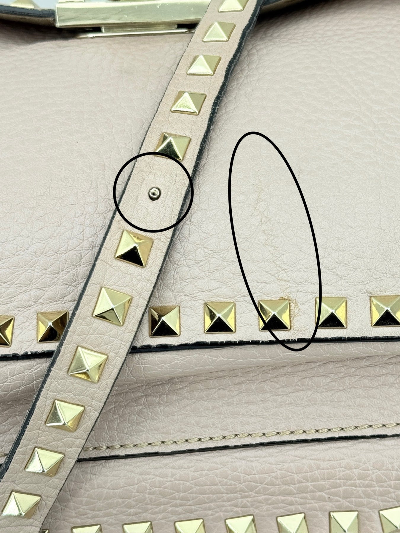 VALENTINO GARAVANI Rockstud Pink Crossbody