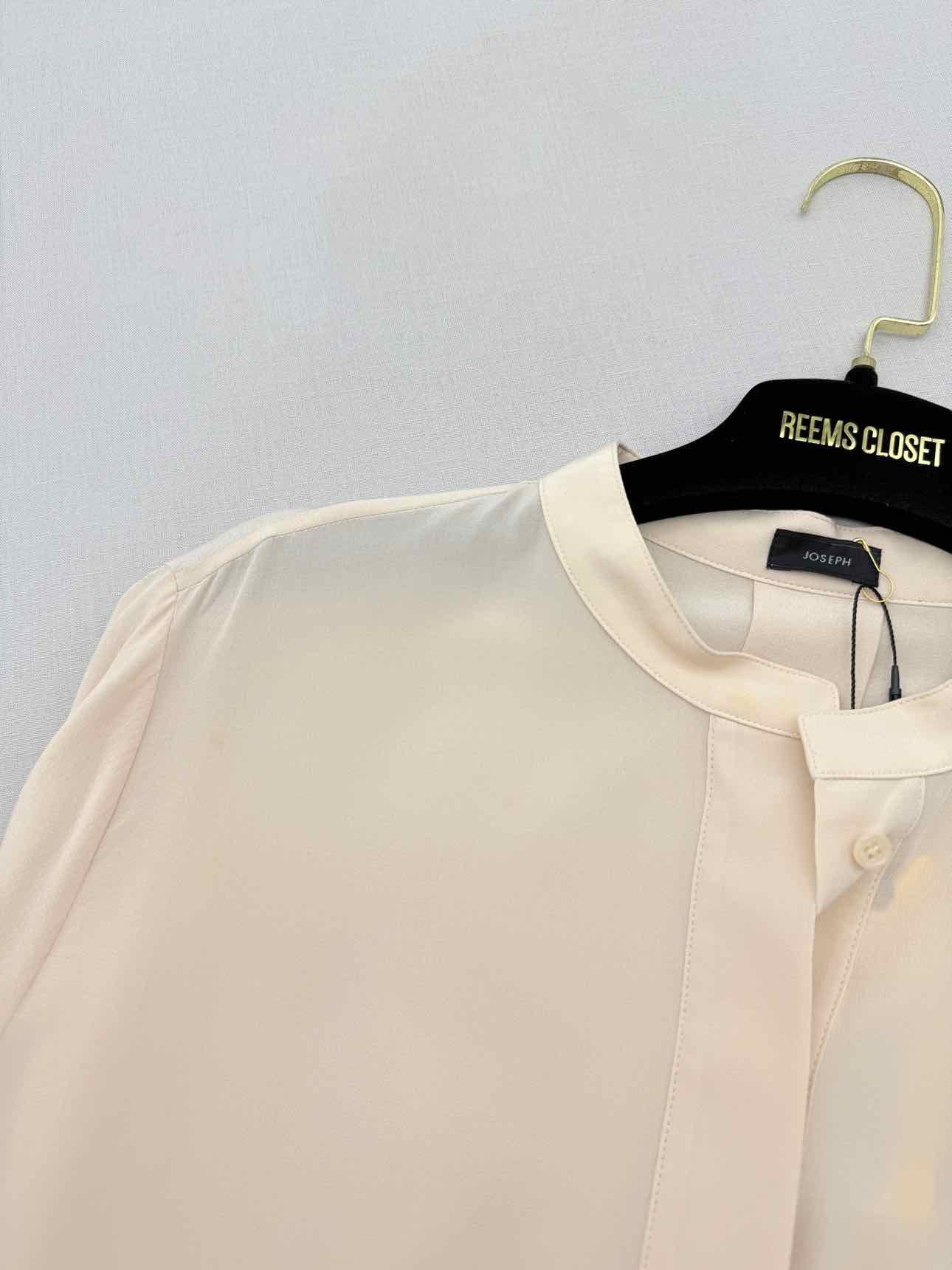 JOSEPH Carla Cream Size US 6 Blouse