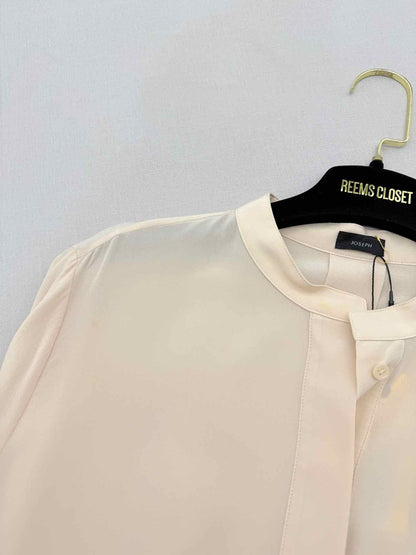 JOSEPH Carla Cream Size US 6 Blouse