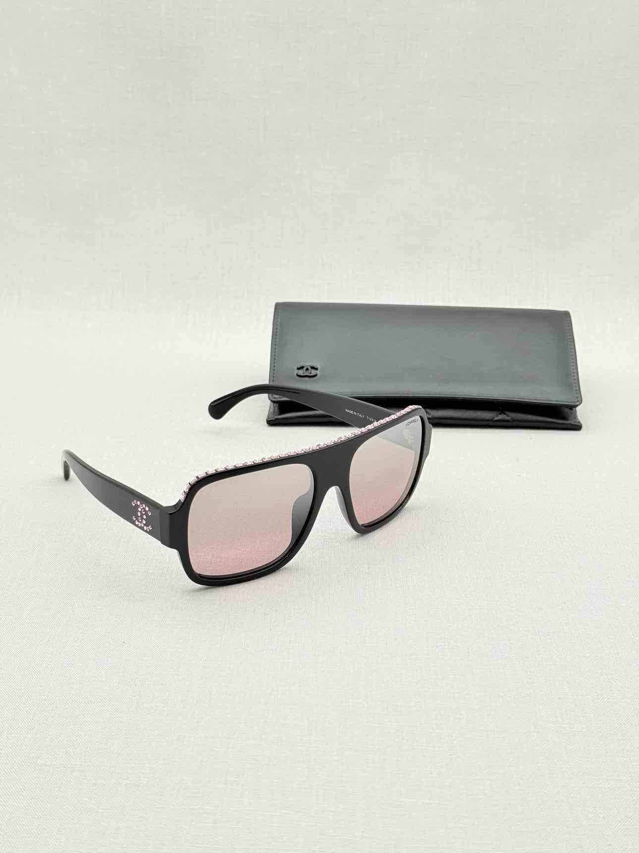 CHANEL Black Sunglasses
