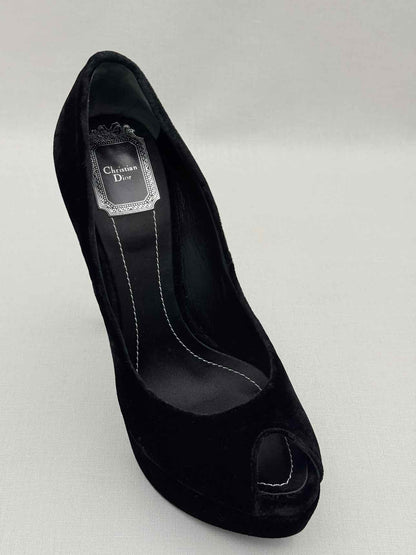 CHRISTIAN DIOR Black Size EU 37 Pumps