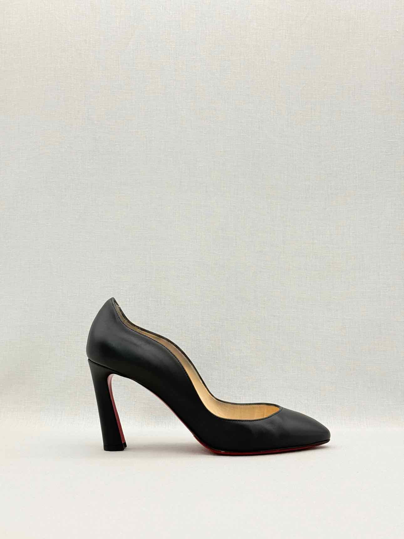 CHRISTIAN LOUBOUTIN Agneska Black Size EU 39.5 Pumps