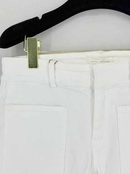 NILI LOTAN White Size 27 Jeans