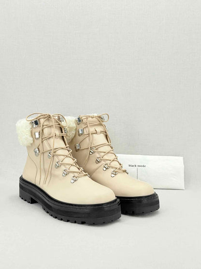 BLACK SUEDE STUDIO Dakota Beige Size EU 40 Boots
