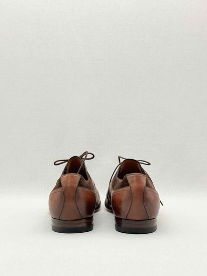 GUCCI Brown Suede Trim Size EU 41.5 Oxfords