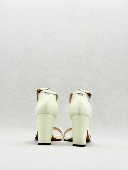 STUART WEITZMAN Cream Size EU 38 Heeled Sandals