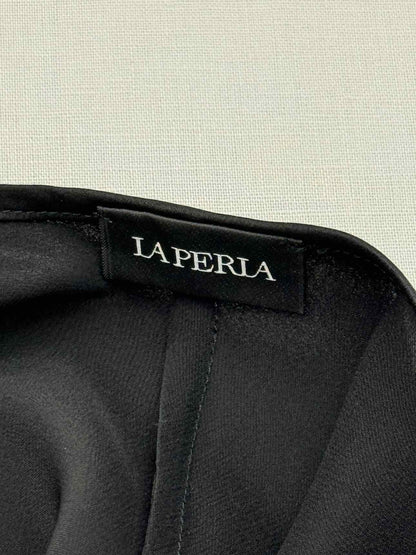 LA PERLA Slip Black Size Small Short Dress
