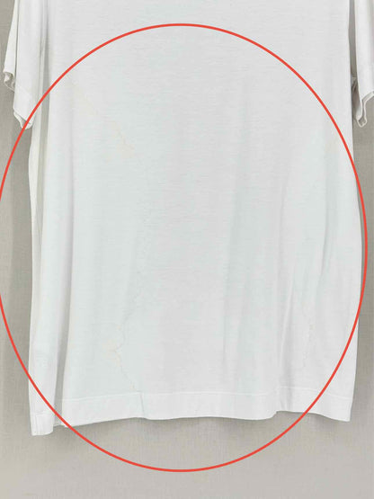 JUST CAVALLI White Multicolor Size Large T-shirt