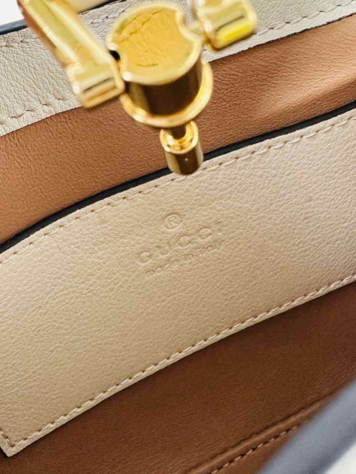 GUCCI Jackie 1961 White Hobo bag