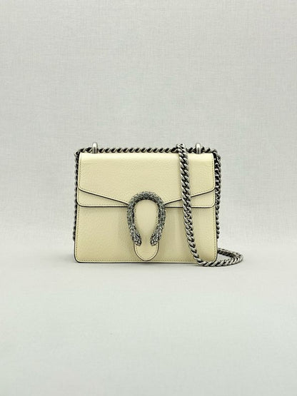 GUCCI Dionysus White Shoulder Bag