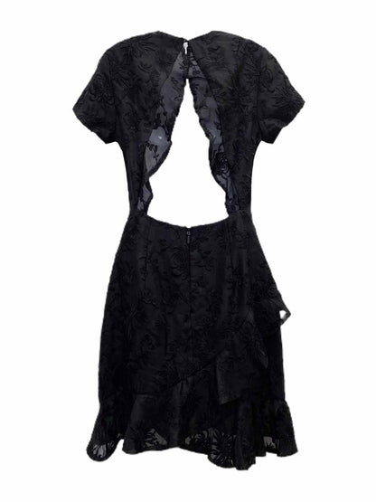 ZIMMERMANN Maple Sun Black Size US 6 Knee Length Dress