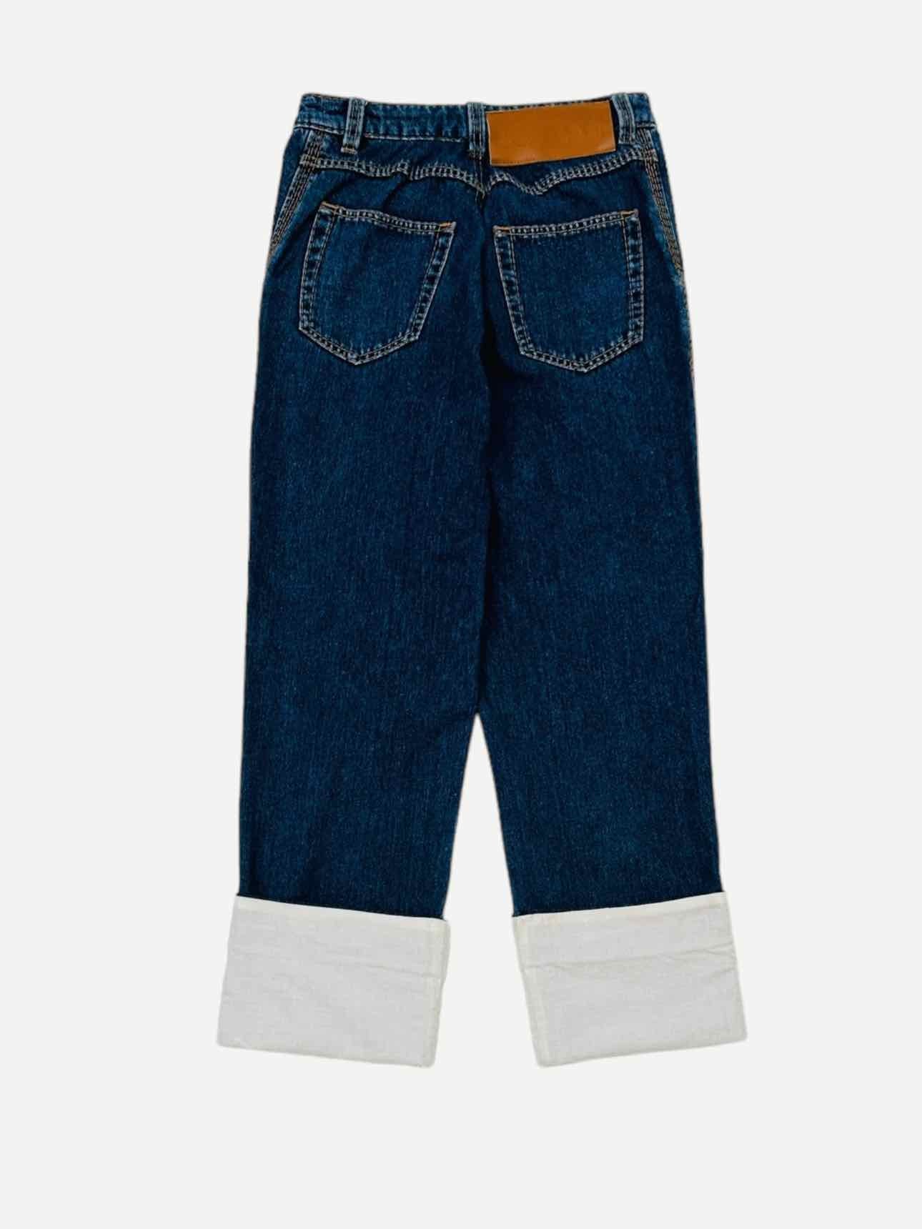 LOEWE Fisherman Dark Blue Size US 4 Jeans