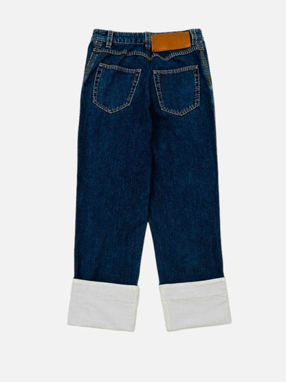 LOEWE Fisherman Dark Blue Size US 4 Jeans