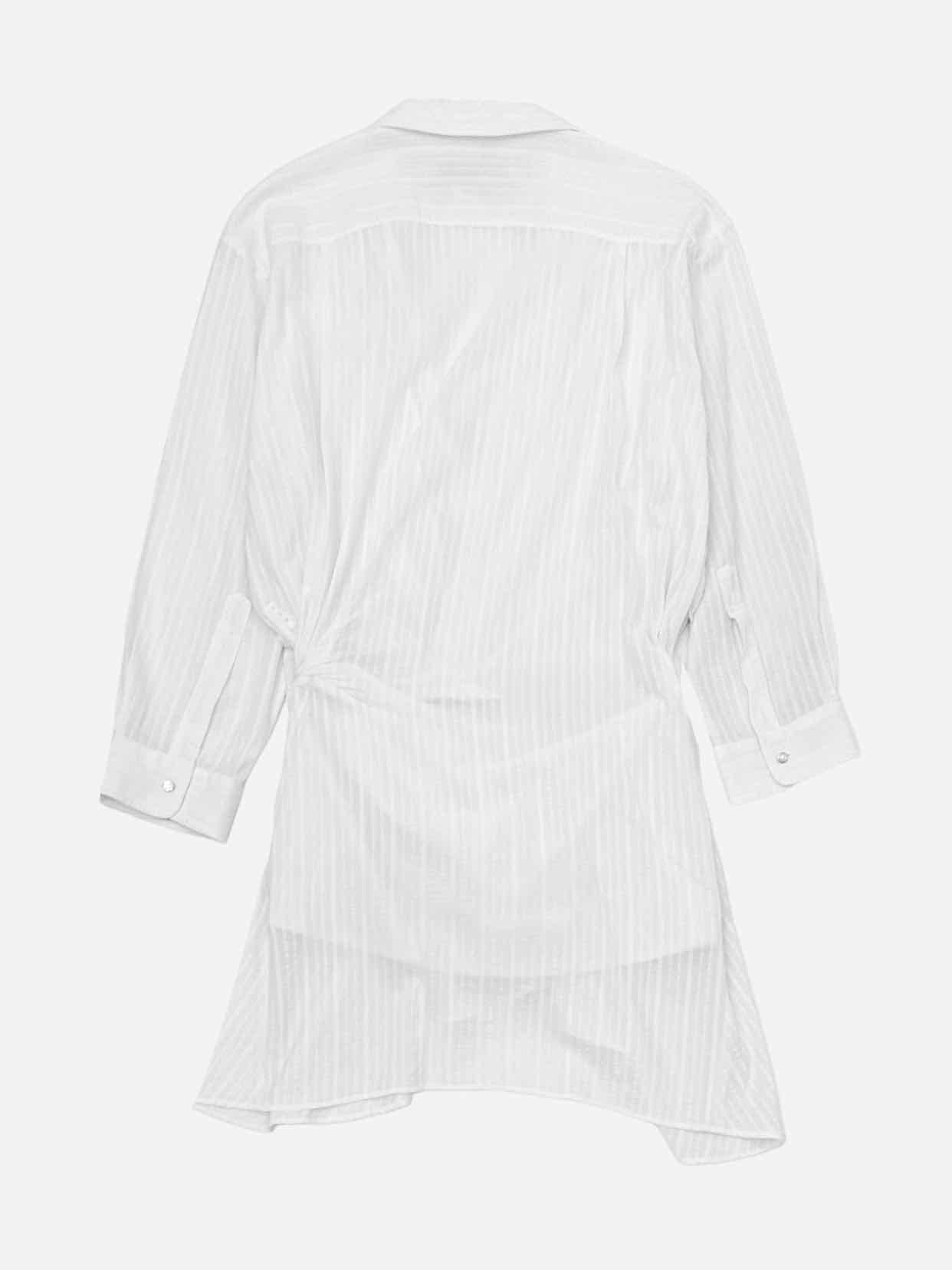 JACQUEMUS Shirt Dress Off-white Shirt Dress