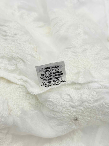 MELISSA ODABASH White Size Medium Short Dress