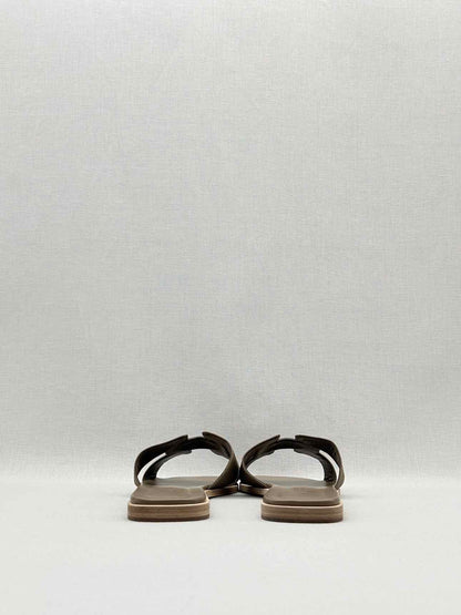 HERMES ORAN Etoupe Size EU 40 Sandals